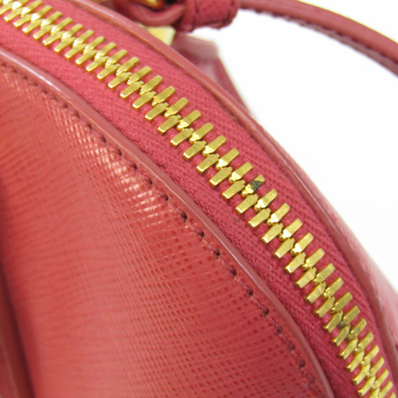 PRADA Pink Saffiano Shoulder Bag - Picture 8 of 16